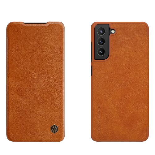 Nillkin Qin Series Flip Leather Case Samsung S21 FE Three store