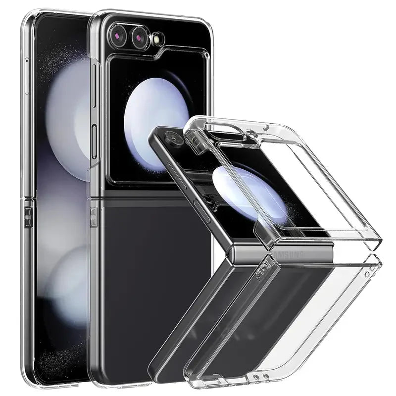 Transparent Case Samsung Z Flip 5 Three store