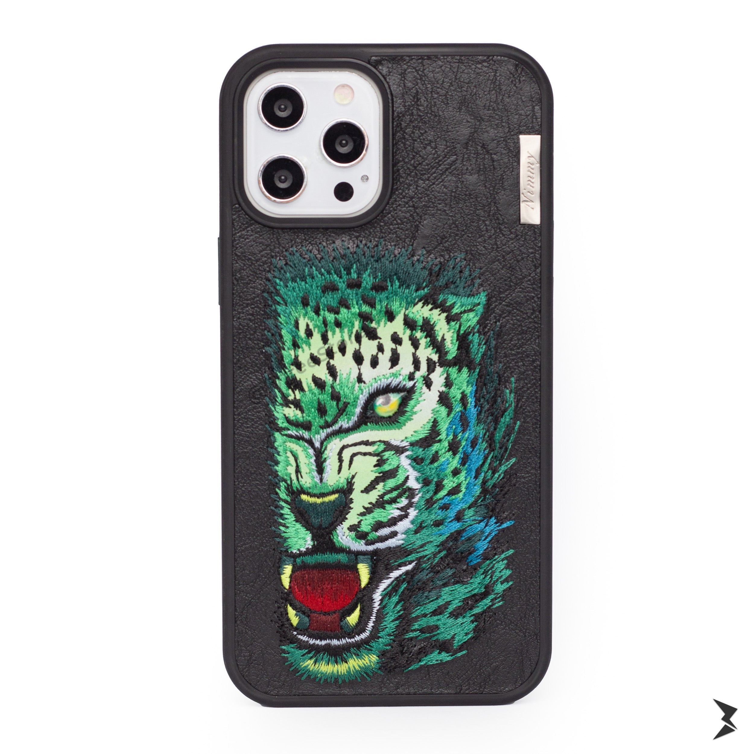 Nimmy Tiger Leather Case iPhone 12 Pro Max Three store