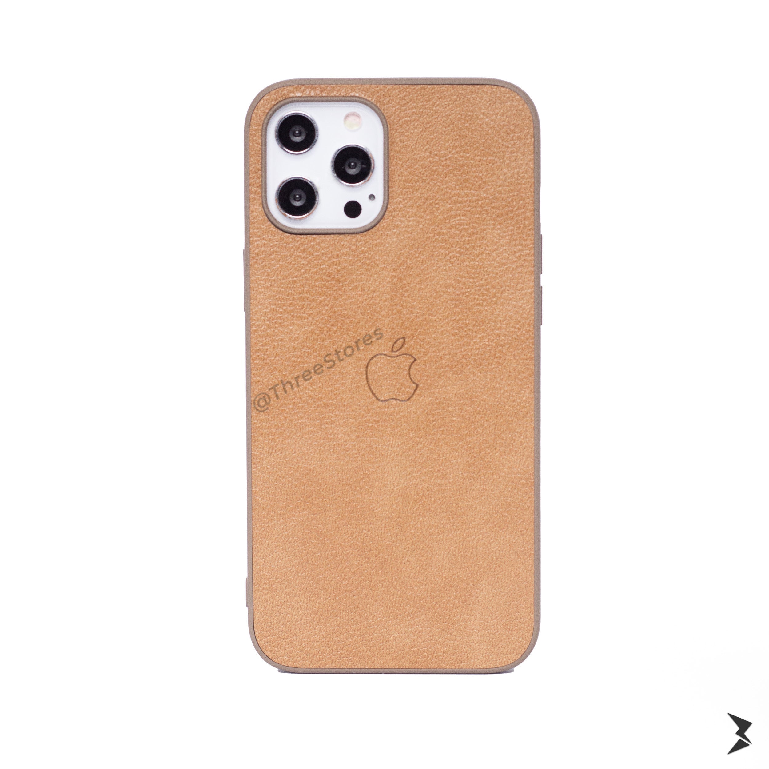 Slim Leather Case iPhone 12 Pro Max Three store