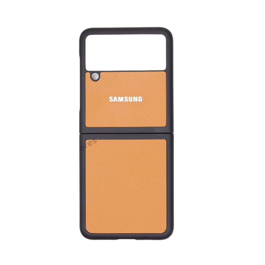 Leather Frame Case Samsung Z Flip 3 Three store