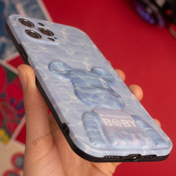 3D Bear Brick Case iPhone 12 pro Max Three store