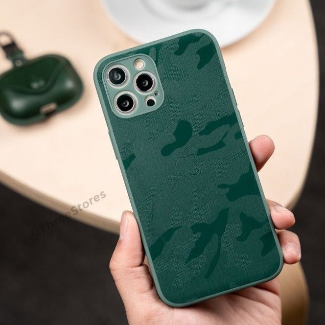 Fabric Army Camera Protection Case iPhone 11 Pro Max Three store