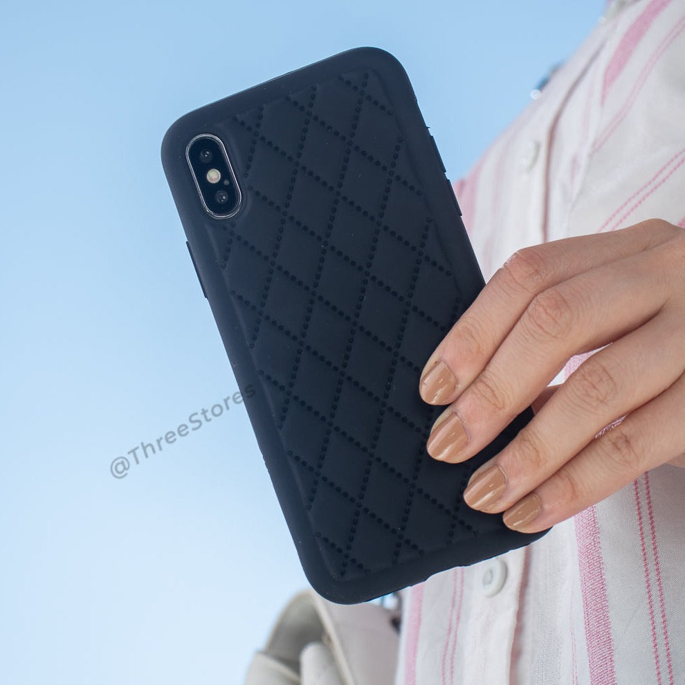 Woven Pattern Case iPhone X Three store