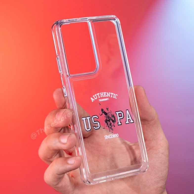 U.S Polo Assn Transparent Case Samsung S21 Ultra Three store