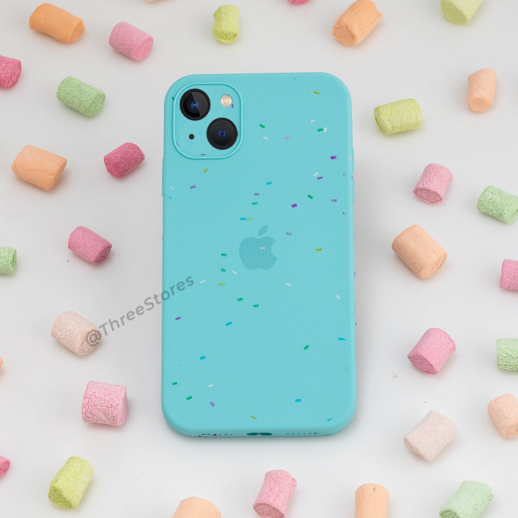 Silicone Sprinkles Camera Protection Case iPhone 13 Three store