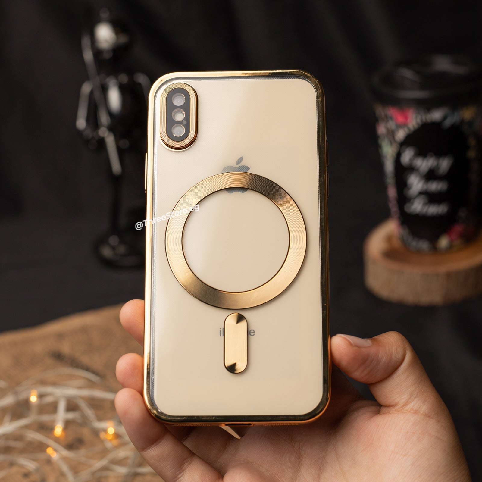 Glossy Magsafe Camera Protection iPhone X Three store