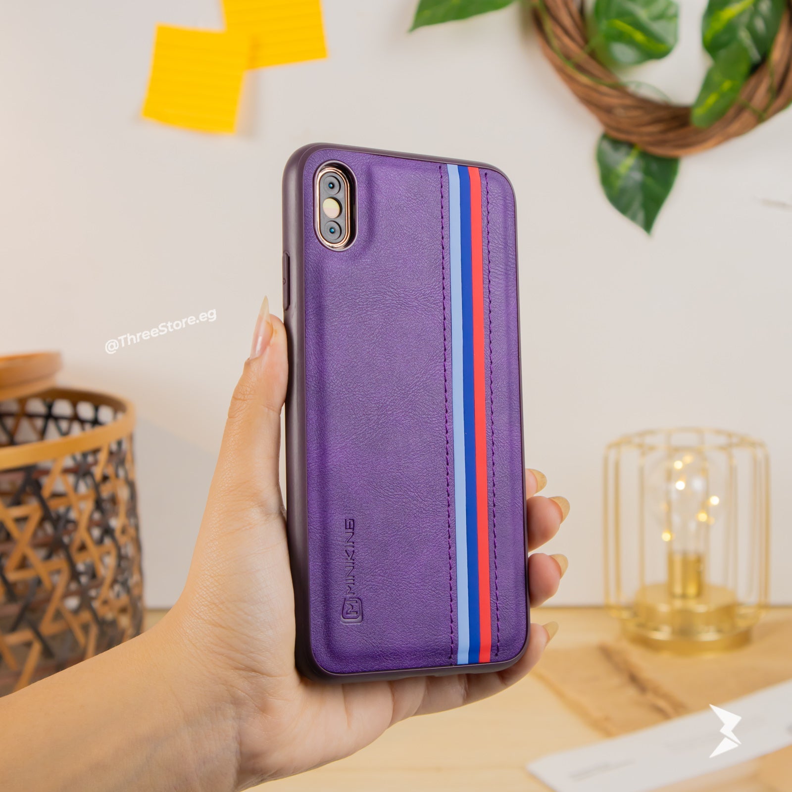 Minking Flag Leather Case iPhone X Max Three store