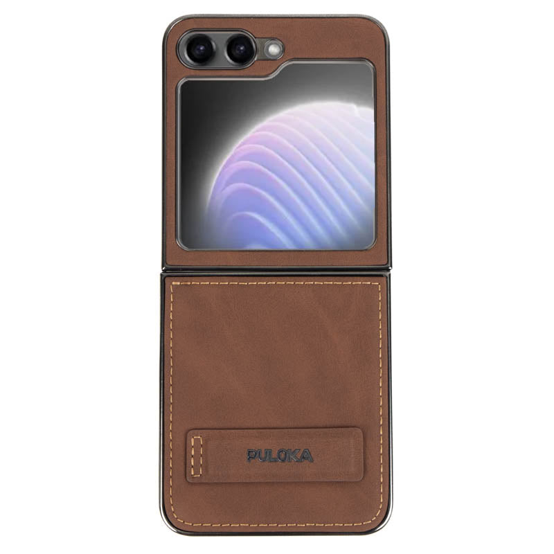 Puloka Handicrafts Leather Case Samsung Z Flip 5 Three store