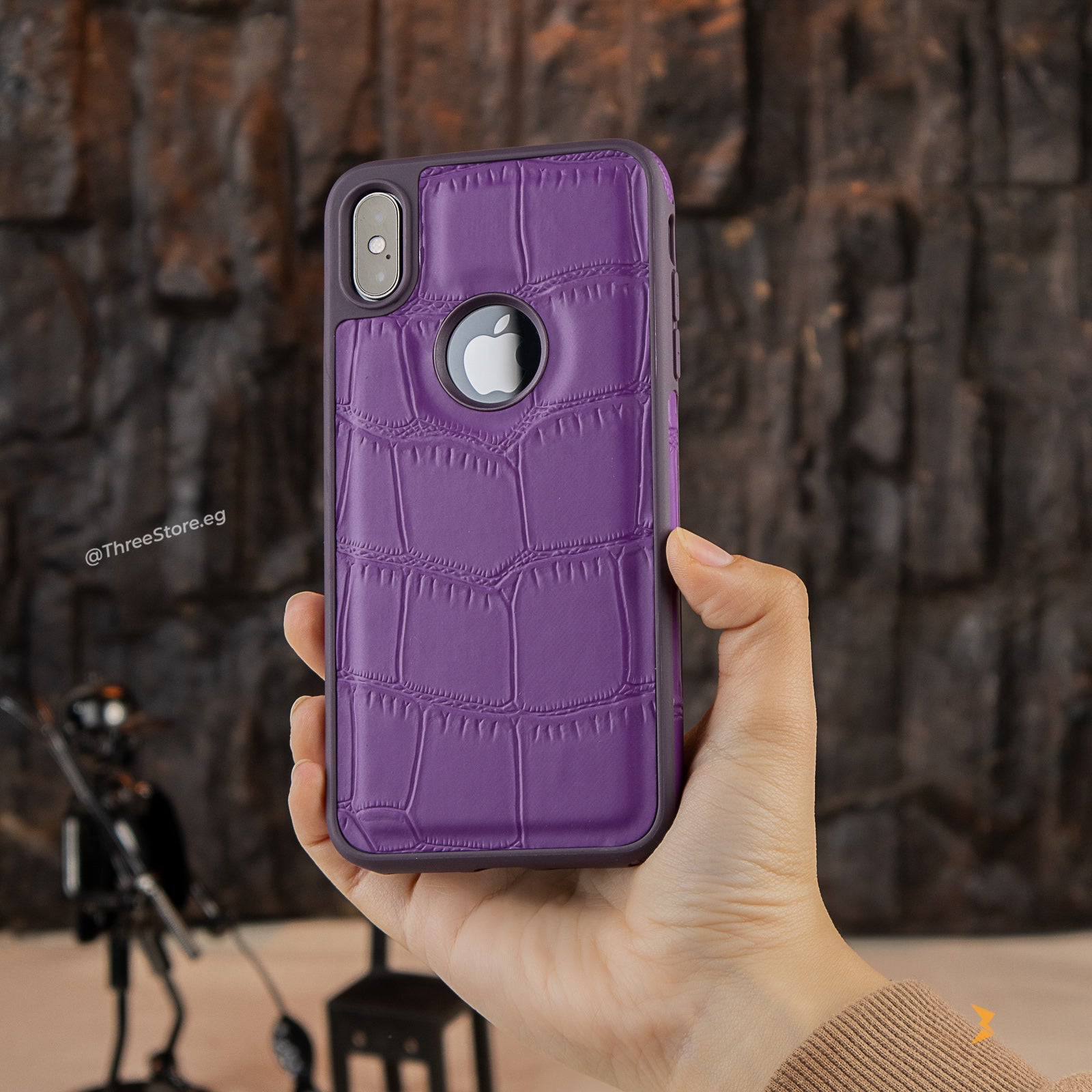 Buenos Leather Case iPhone X Three store