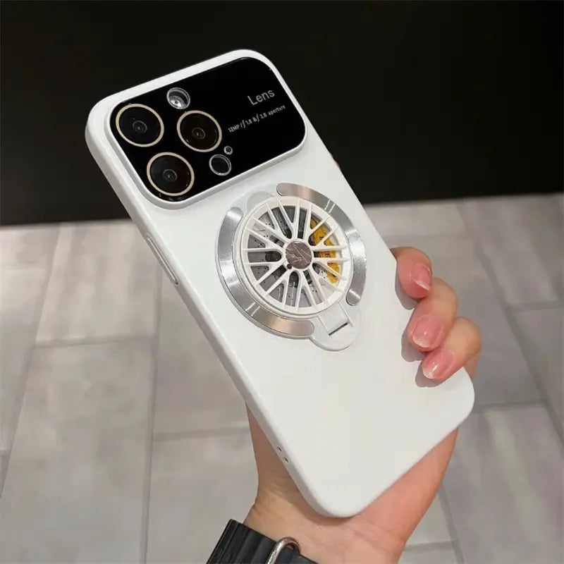 Rotating Gyroscope Holder Phone Case iPhone 13 Pro Three store