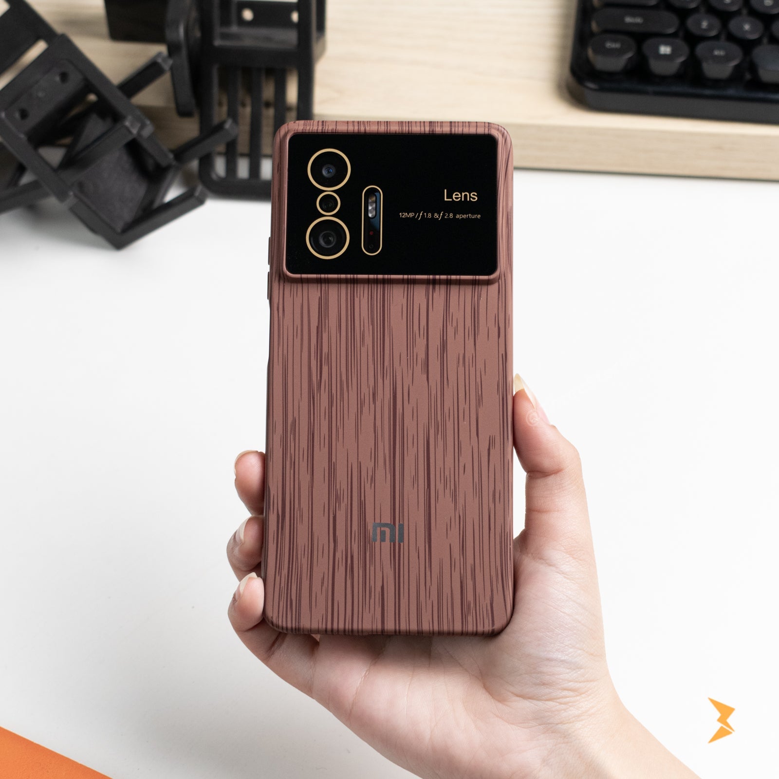 Wooden Silicone Case Xiaomi Mi 11 T / Pro Three store