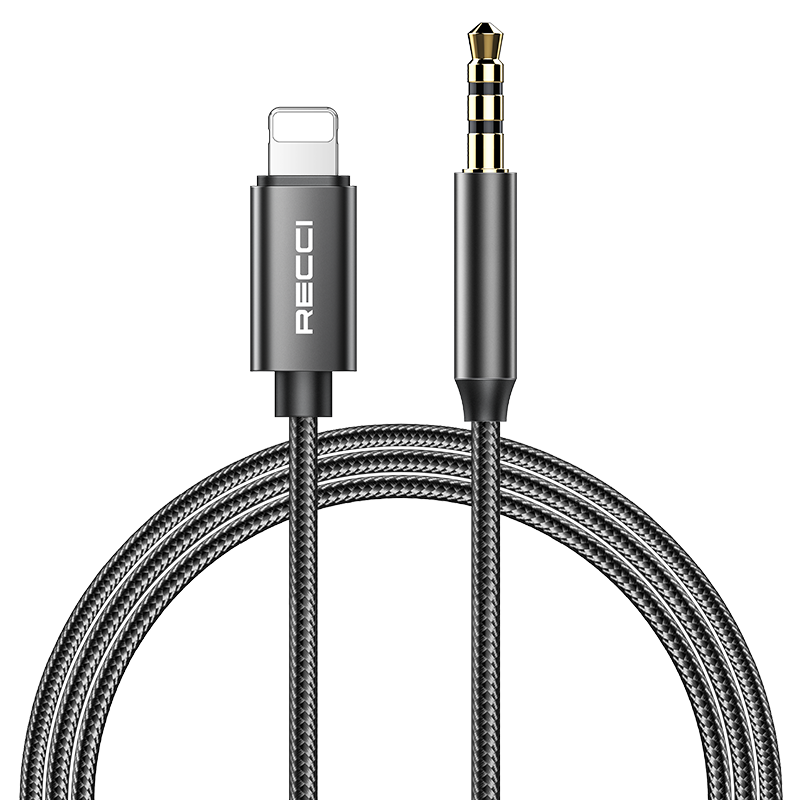Recci Audio Cable Lightning  To 3.5 RH02 Three store