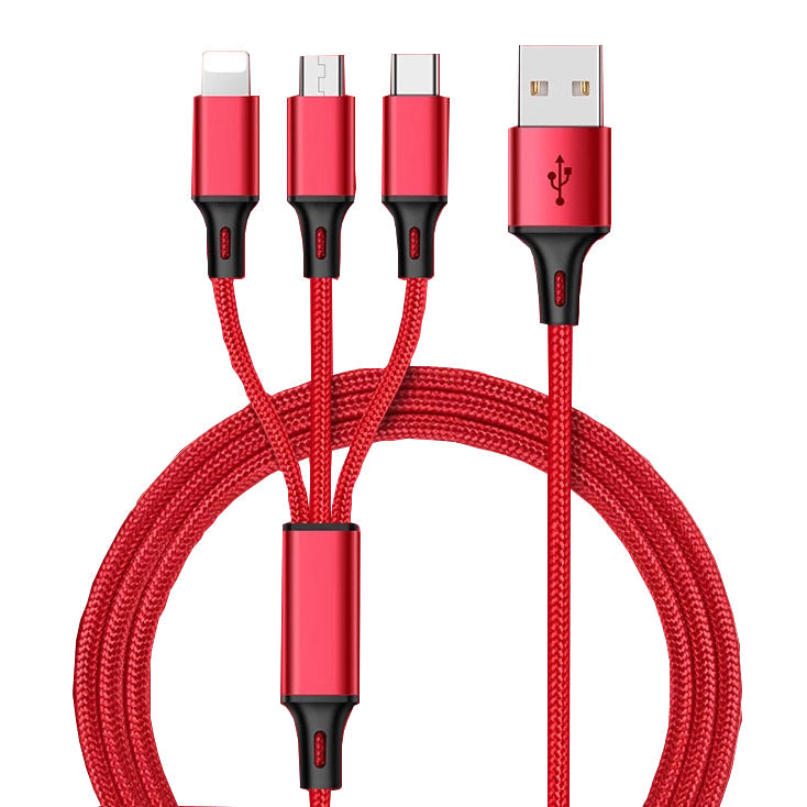 Recci 3 in 1 USB Cable Fast Wind RCS-D120 Three store