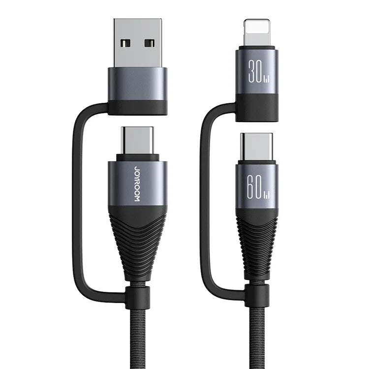 Joyroom 60W 4-in-1 Fast Charging Data Cable A37 Three store