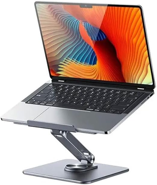 Recci Multi-Angle Laptop Stand 360 Rotation RHO-M17 Three store