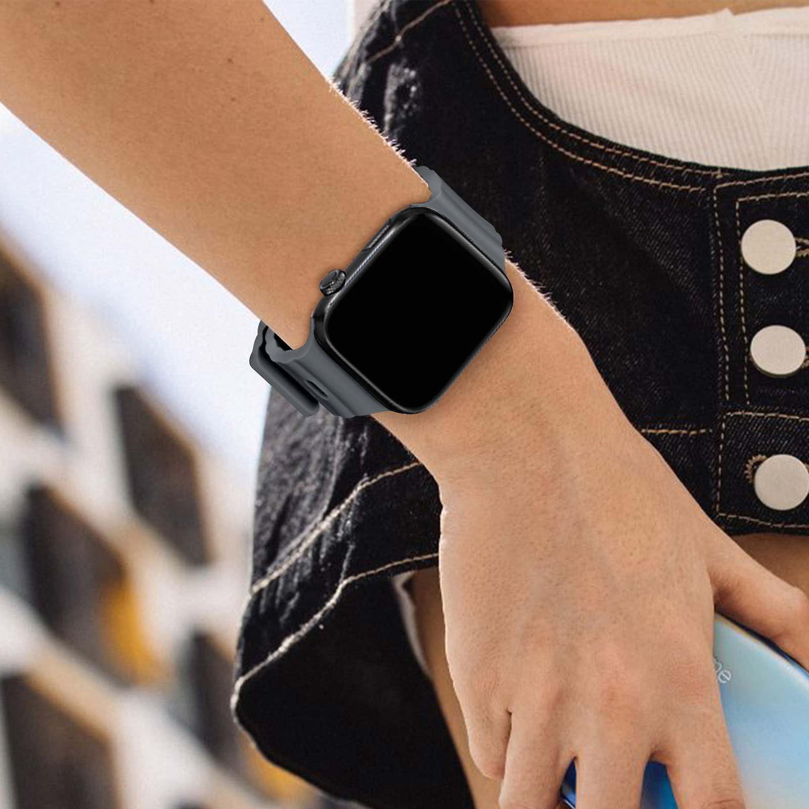 Buckle Soft Silicone Band For Apple Watch