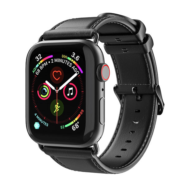 Elegance Leather Band For Apple Watch Three store