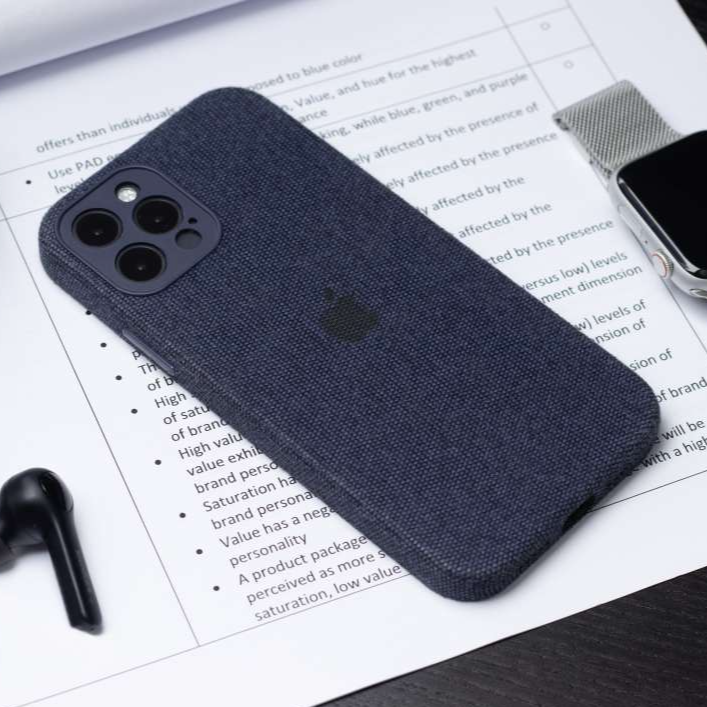 Fabric Camera Protection Case iPhone 12 Pro Three store