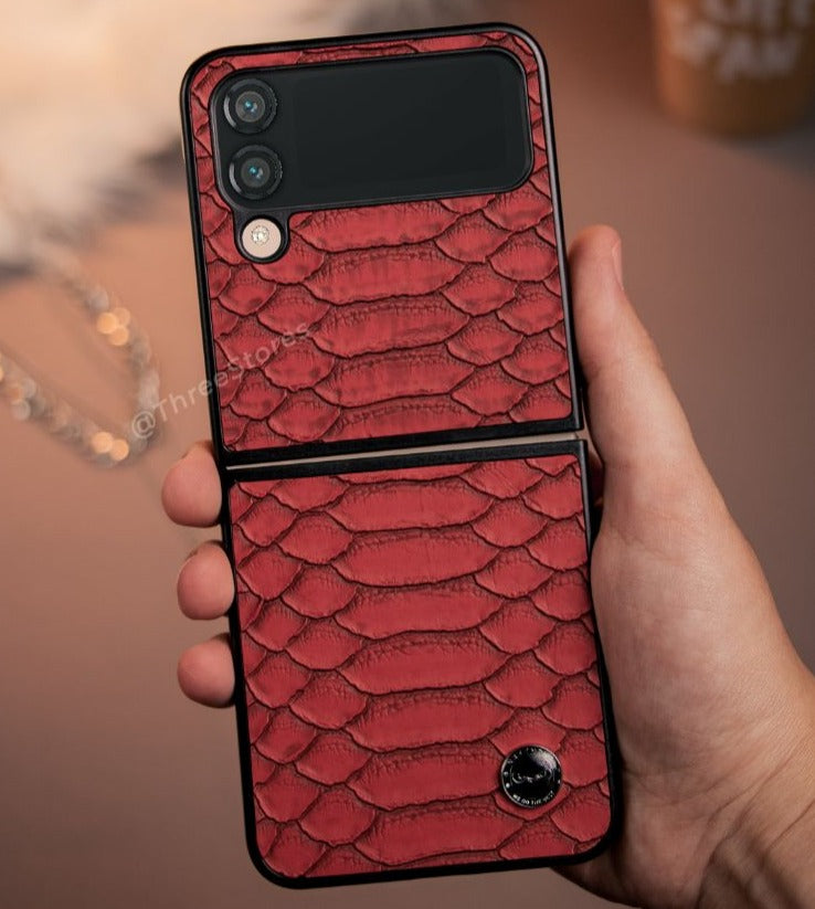 KeePhone Leather Aliga Case  Samsung Z Flip 3/4 Three store