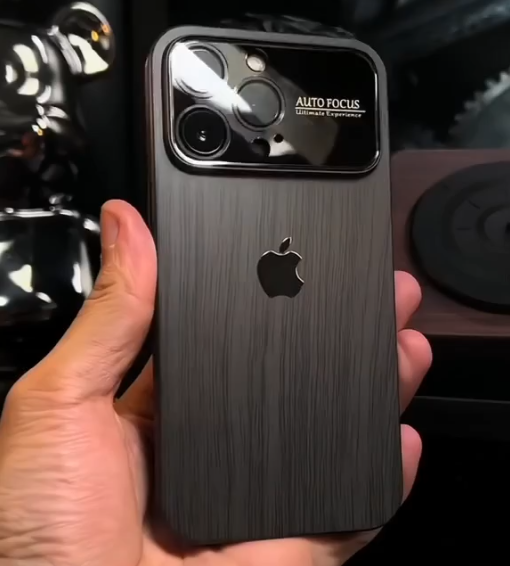 Wood Grain Lens Protection Case iPhone 11 Pro Max Three store