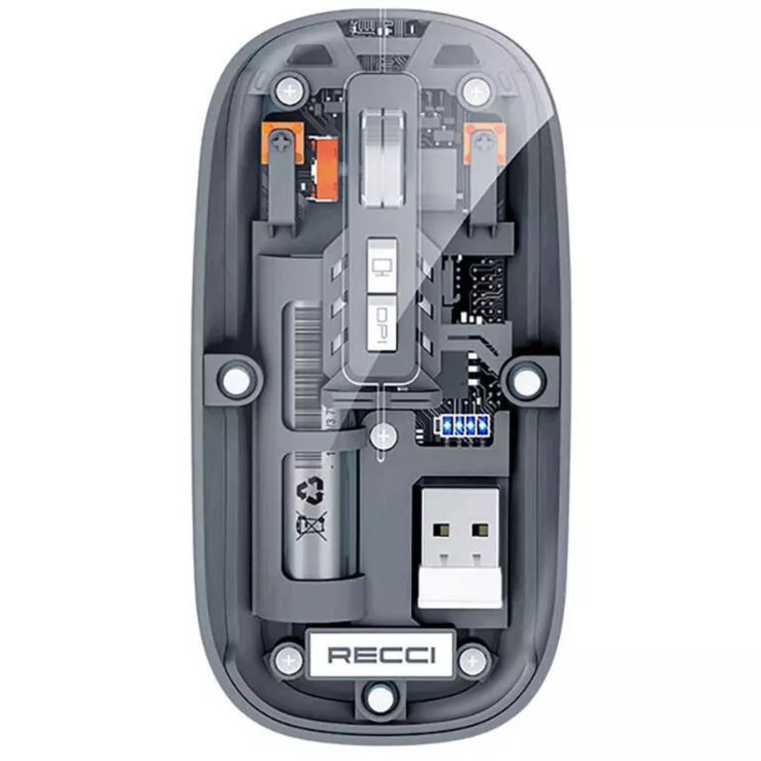 Space Capsule Wireless Mouse Recci RCS-M01 Three store
