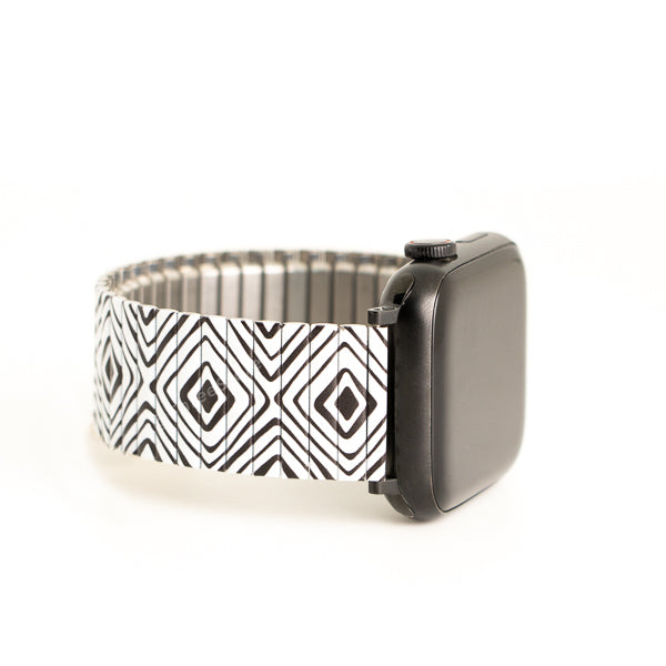 Metal Printed Watch Band For Apple Watch Three store