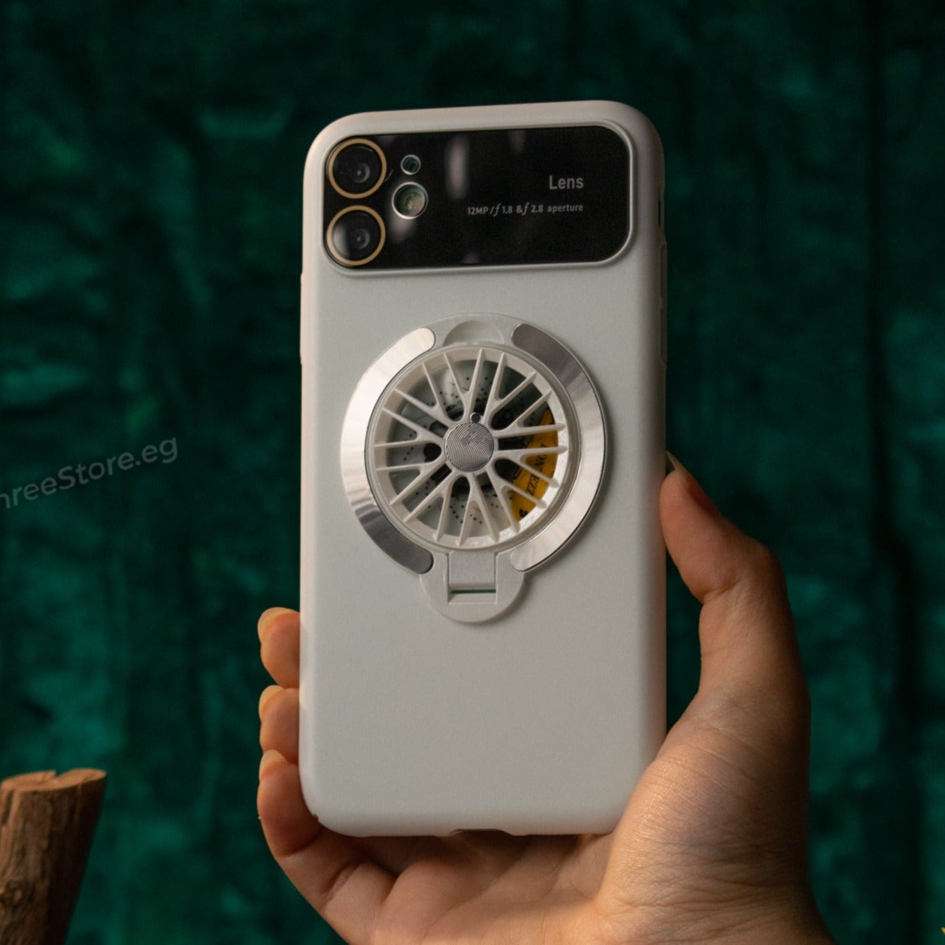Rotating Gyroscope Holder Phone Case iPhone 11 Three store