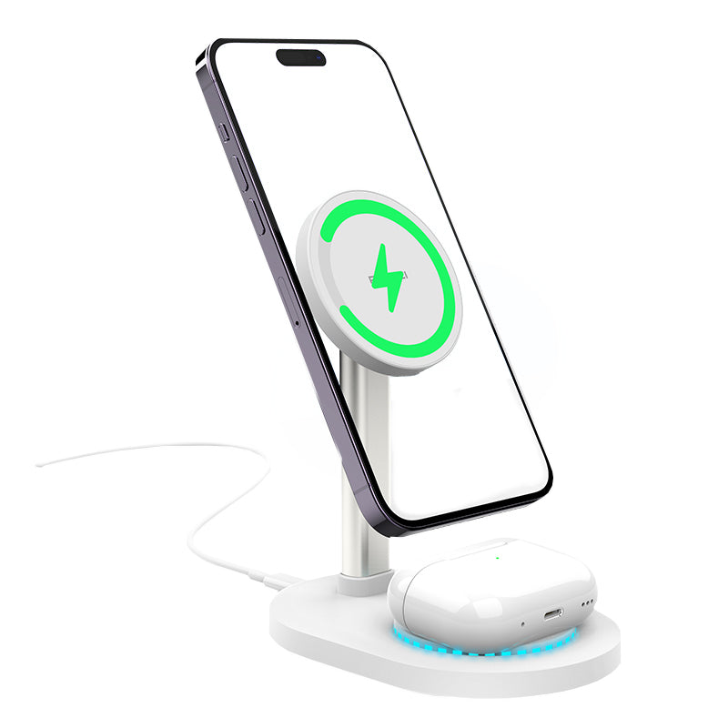 Recci 2 in 1 Wireless Charging Holder RCW-32 Three store