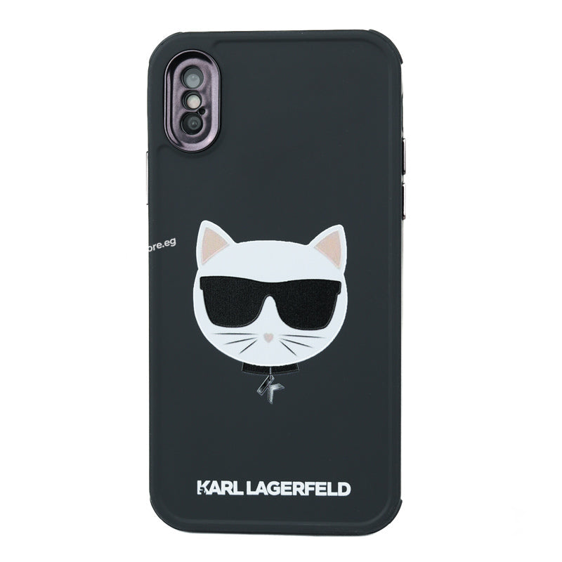 Karl Silicone Case iPhone X Three store