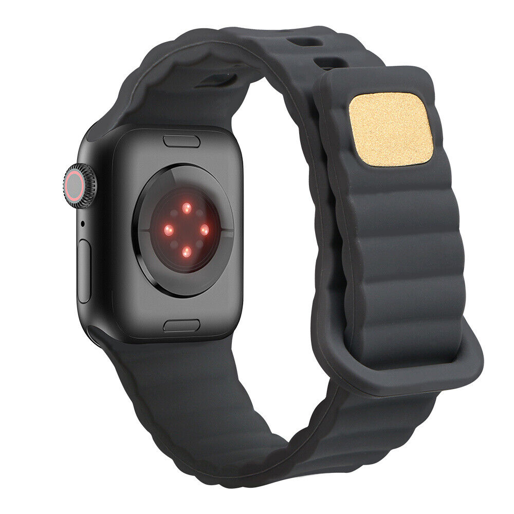 Buckle Soft Silicone Band For Apple Watch