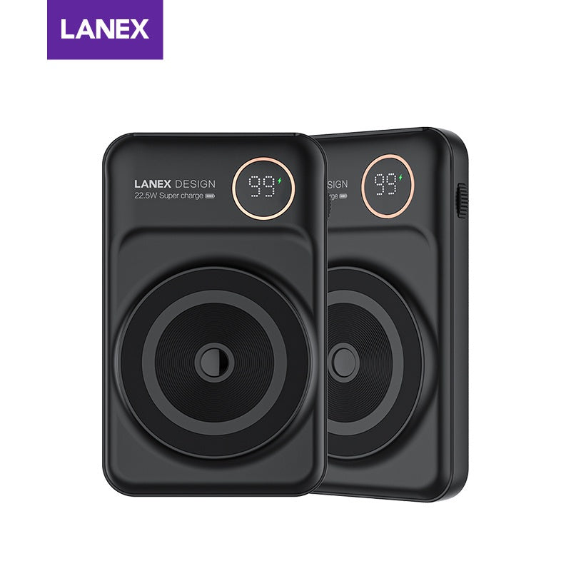 Lanex Magnetic Charging Power Bank 10000mAh N7 Three store